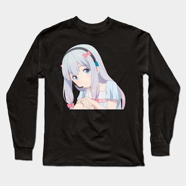 Sagiri Curious Long Sleeve T-Shirt by KokoroPopShop